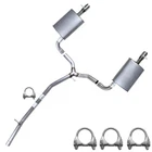 Stainless Steel Intermediate Pipe Pair Of Mufflers Kit Fits: 11-16 Explorer 3.5L New. Price: $295.81.