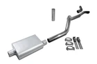 84-01 Jeep Cherokee Xj 4.0L 2.5" Aluminized Exhaust Chamber Muffler Corner Usa New. Price: $186.98.