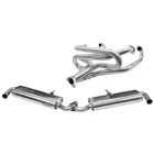 Bugpack Stainless Steel 1-5/8" Merged Racing Exhaust Header W/dual Muffler New. Price: $1022.94.