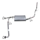Stainless Steel Front Pipe Muffler Resonator Kit Fits: 05-15 Nissan Xterra 4.0L New. Price: $316.81.