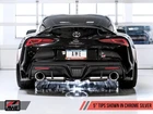 Awe Touring Edition Resonated Exhaust 5IN Silver Tips For 2020 Toyota Supra A90 New. Price: $2475.00.