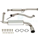 For 88-91 Civic 3DR Hb 4" Rolled Muffler Tip Stainless Racing Catback Exhaust New. Price: $137.19.