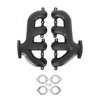 Hooker Exhaust Manifold Set Gm Ls Rear Dump 2.5 In Outlet Black Ceramic Coated New. Price: $461.67.