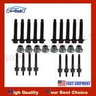 Hemi Exhaust Manifold Gasket Bolt Set For Dodge Ram Jeep 5.7L V8 New. Price: $35.46.