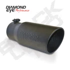 Diamond Eye Exhaust Tip 4" Inlet 5" Outlet 12" Long Black Logo Embossed Bolt New. Price: $109.99.