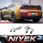 16-24 Chevy Camaro Ss V8 Borla Atak Axle-back Exhaust Dual Mode Npp 11925CFBA New. Price: $2998.99.