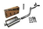 84-01 Jeep Cherokee Xj 4.0L 2.5" Aluminized Exhaust Kit Borla Muffler Corner Usa New. Price: $266.98.