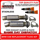 Bmw E39 525D 530D E38 730D Exhaust Front Flexi Pipe Set New. Price: $52.48.