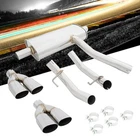 Megan Axleback Exhaust System Kit 2.5" Quad Roll Tip For 14-18 Benz CLA250 Fwd New. Price: $467.46.