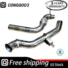 3" Exhaust Pipe 2015-2023 Ford Mustang Ecoboost 2.3L Turbocharger New. Price: $184.90.