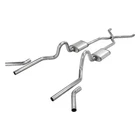 For Chevy Bel Air 55-57 Exhaust System Pypes 409 H-bomb Crossmember-back New. Price: $761.79.