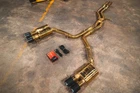 Valvetronic Designs B8.5 Gold Exhaust W/carbon Tips 2010-2016 Audi S4 S5 New. Price: $2499.99.