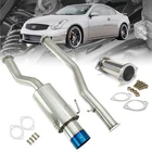 Megan Driftspec Catback Exhaust Kit Single Exit Blue Burnt Tip For G35 Coupe V35 New. Price: $467.35.