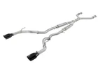 Afe Takeda 2.5IN 304 Ss Cat-back Exhaust System W/ Black Tips Fits 16-18 Infinit New. Price: $1852.00.
