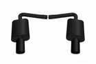 Gibson 619693B 2.25IN Axle-back Dual Exhaust-black 11-18 Ford Explorer 3.5L New. Price: $790.95.