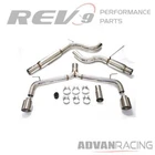 REV9 Stainless Steel Cat-back Exhaust Kit Free Flow For Gti MK7 15-17 New. Price: $385.00.