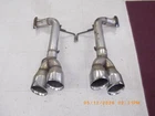 15-21 Wrx Used Aftermarket Exhaust Pair Muffler Delete Pipes Dual 4" Tips. Price: $100.00.