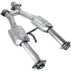 Bbk 1509 1979-1993 Mustang Gt/lx/cobra, 2.5 In. Short Catted H-pipe, Aluminized New. Price: $599.99.