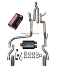 Dual Exhaust Kit Flowmaster Super 44 Aggressive Fits 03-12 Dodge Ram 2500 3500 New. Price: $469.95.