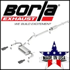 Borla Touring Cat-back Exhaust System Fit 2012-2018 Jeep Wrangler Jk 4-DOOR 3.6L New. Price: $1387.99.