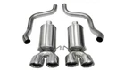 Corsa (14470) V8 Polished Xtreme Axle-back Exhaust For 09-13 Corvette C6 6.2L New. Price: $2326.99.