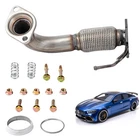 Stainless Steel Front Exhaust Pipe For Honda Accord 2.4L 2003-2007 18210-SDA-A01 New. Price: $90.00.
