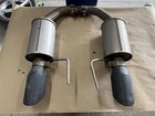 2015-2017 Ford Mustang Gt 5.0L Roush Axle Back Exhaust Mufflers Black Tips Used. Price: $400.00.