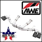 Awe Tuning Track 3" Cat-back Exhaust System 2020-2025 Chevy Corvette Stingray New. Price: $2295.00.