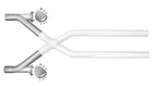 Pypes XVX13F 3" S.s. Xchange Dump Legs Front Intermediate Exhaust X-pipe Kit New. Price: $175.87.