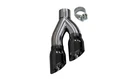 Corsa Black Pro-series Tip For Stainless Exhaust Single Side Exit W/4"PVD New. Price: $396.24.