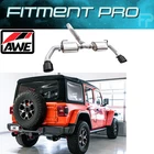 Awe Tread Edition Axleback Dual Exhaust For 18-26 Jeep Jl/jlu 3.6L/2.0T-BLK Tips New. Price: $975.00.