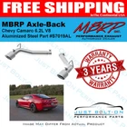 Mbrp Muffler Delete Axle-back 2010-2015 Camaro Ss 6.2L Aluminized Steel S7019AL New. Price: $324.99.