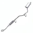 Stainless Steel Resonator Muffler Exhaust Kit Fits: 2008-2012 Honda Accord 2.4L New. Price: $241.81.
