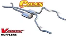 Pypes SGF11V Exhaust System 2-1/2 Diameter Tips Stainless New. Price: $630.79.