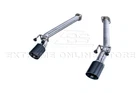 Rear Stainless Axle Back Dual Black Tip Muffler Exhaust For Pontiac Gto 05-2006 New. Price: $289.98.