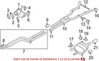 Genuine Oem Front Exhaust System Hanger Bracket 18207585348 For Bmw 528I 2011 New. Price: $37.20.