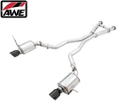 Awe Touring Cat-back Exhaust W/ 5" Black Tips For 14-21 Jeep Grand Cherokee Srt New. Price: $2045.00.
