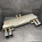 Oem 2011 - 2014 Bmw X6M E71 Rear Muffler Exhaust Dual Tip Used. Price: $195.00.