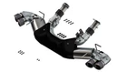 Borla 140840CF For 20-25 Chevy Corvette 6.2L V8 W/o Npp 3" S-type Catback Exh New. Price: $5497.99.