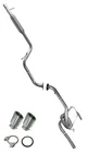 Resonator Muffler Exhaust Kit Fits: 2010-2012 Mazda 3 2.5L Sedan W/ Tips New. Price: $405.81.