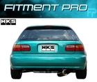Hks Hi-power Catback Exhaust For 1992-95 Honda Civic Dx/si Hatchback 3203-EX015 New. Price: $800.00.