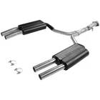 Flowmaster 17153 Force Ii Cat-back Exhaust 2.5" Aluminized Quad Brushed Tips New. Price: $1126.95.