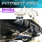 Invidia HS17CTRFQ33ST Q300 Cat-back Exhaust For 2017-2021 Honda Civic Type-r FK8 New. Price: $1947.25.