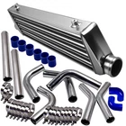 Universal Turbo Front Mount Aluminum Intercooler 27'' X 2.5'' &2.5" Pipe New. Price: $141.33.