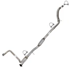 Stainless Steel Y Pipe Resonator Exhaust Kit Fits: 2012-2015 Jeep Wrangler 3.6L New. Price: $179.81.