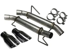 Roush 421915 2005-2010 Ford Mustang V8 Extreme Axle-back Exhaust Kit New. Price: $836.46.