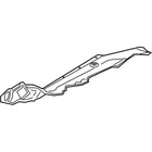 Genuine Bmw Heat Insulation, Side, Left 51-48-7-340-211 New. Price: $86.02.