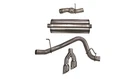 Corsa 14826 3.0" Cat-back Single Side Exit Exhaust With Twin 4.0" Polished Tips New. Price: $1592.99.