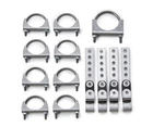 Ford F150 F250 09-19 Flowmaster Super 40 Muffler Dual Exhaust Kit Chrome Tips New. Price: $356.99.