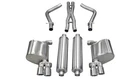 Corsa 14522 2.5" Cat-back Dual Rear Exit Exhaust With Twin 3.0" Polished Tips New. Price: $2426.99.